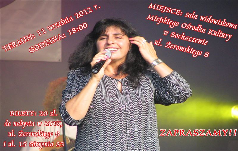 Koncert ELENI w Sochaczewie - 30.08.2012