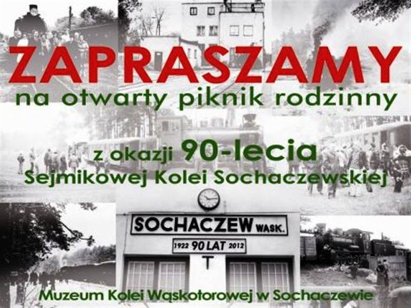 Rodzinny piknik w Muzeum Kolei Wąskotorowej