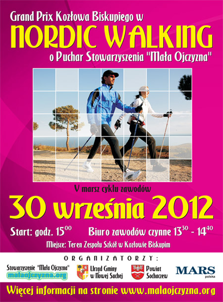 Grand Prix Kozłowa Biskupiego w Nordic Walking - 19.09.2012