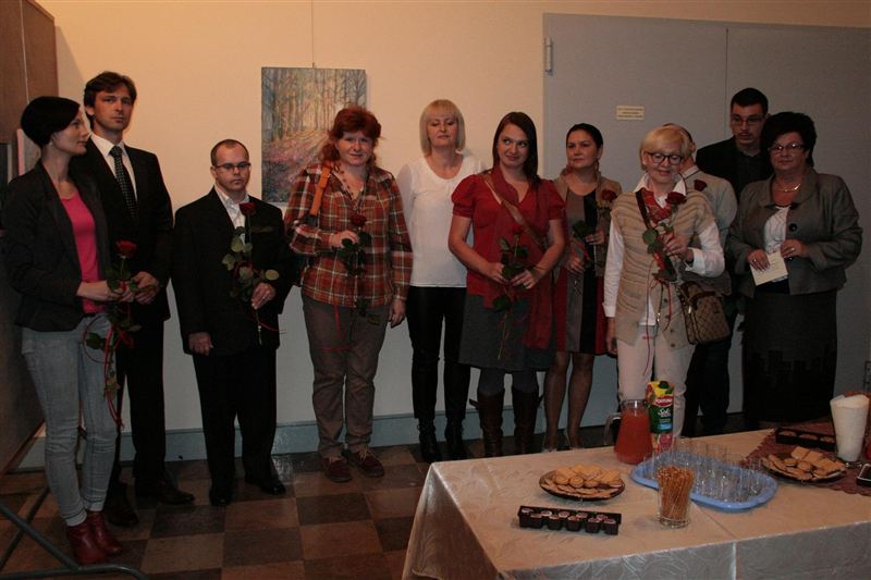 Wernisaż malarstwa Laureatów Biennale Sochaczewskiego Lauru już za nami.