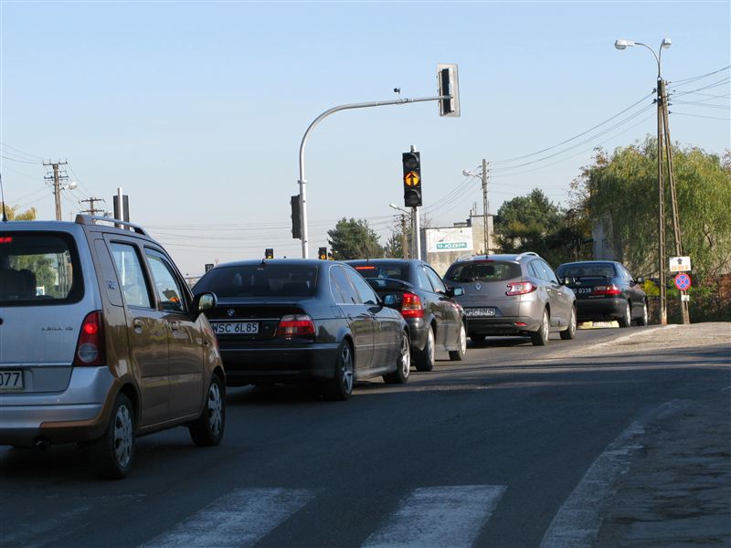 Światła na Gawłowskiej i Płockiej