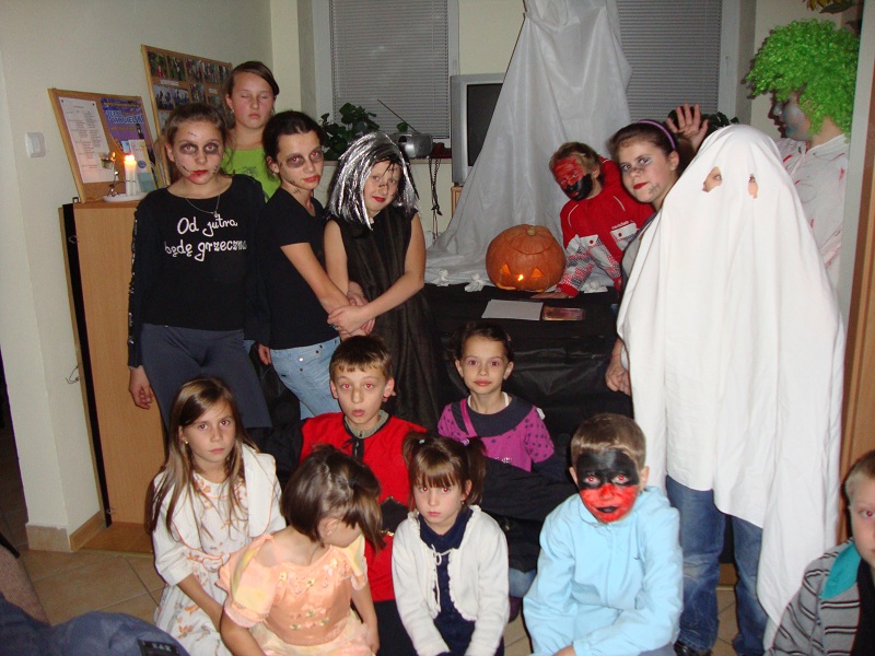 Halloween w GOK Mlodzieszyn - relacja