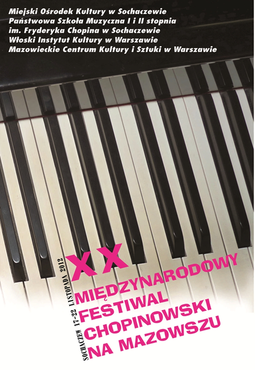 Przed nami XX edycja Międzynarodowego Festiwalu Chopinowskiego na Mazowszu