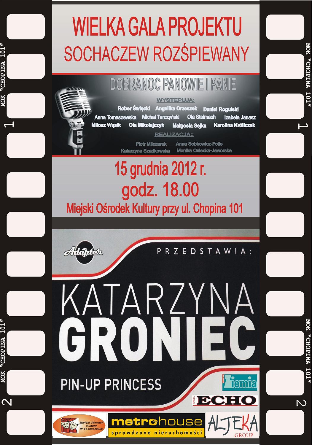 Wielka gala projektu Sochaczew rozśpiewany - 23.11.2012