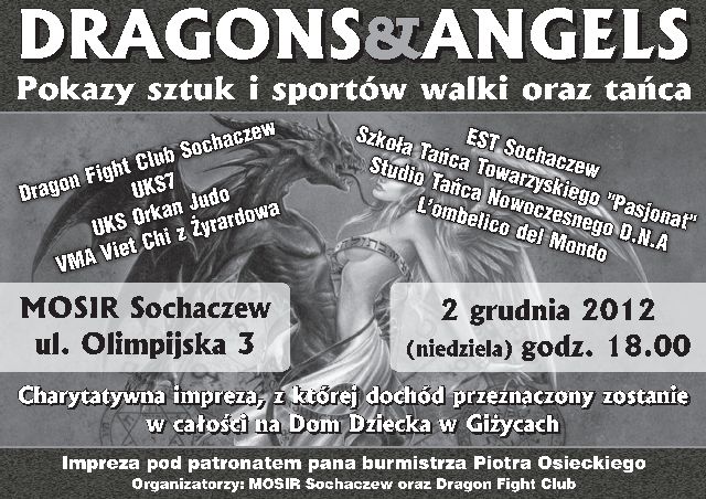 Gala Dragons & Angels już 2 grudnia