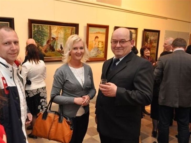 Malarstwo Zbigniewa Sykurskiego w galerii MOST