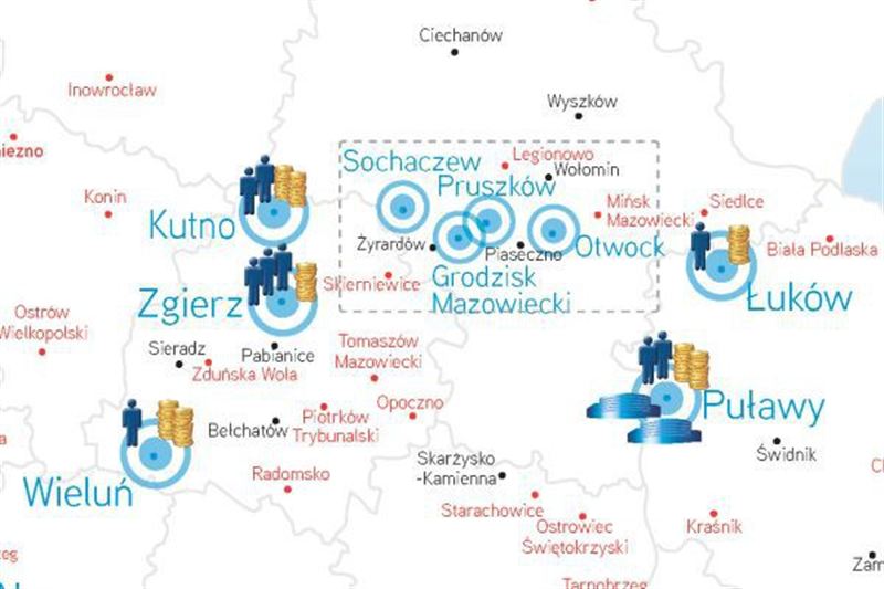 Sochaczew Miastem z najwyższym potencjałem handlowym.