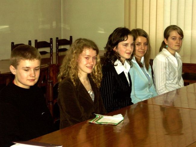 Gimnazjaliści podsumowani tygodniowy pobyt