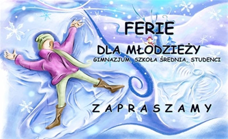 FERIE DLA MŁODZIEŻY
