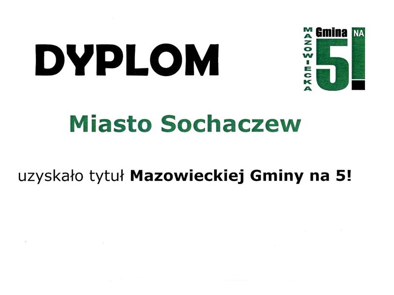 Miejski portal sochaczew.pl najlepszy na Mazowszu
