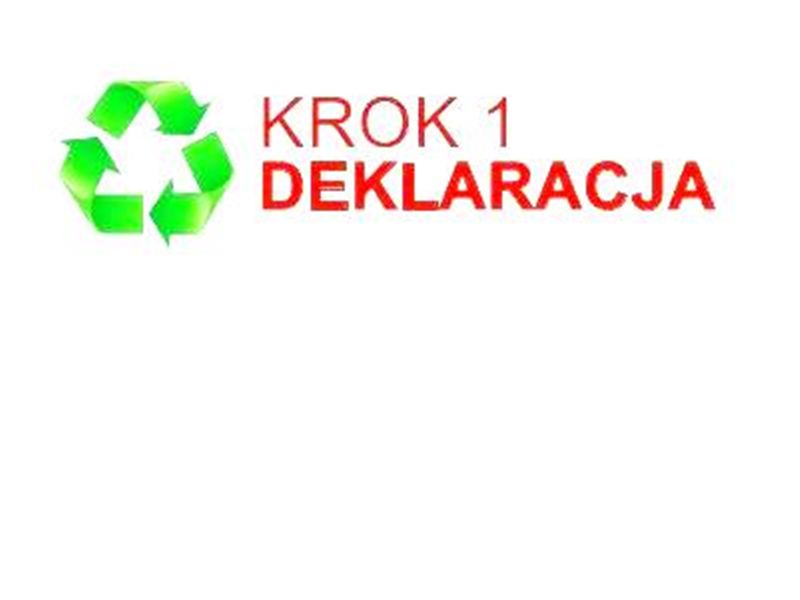 Śmieci po nowemu: trzy kroki