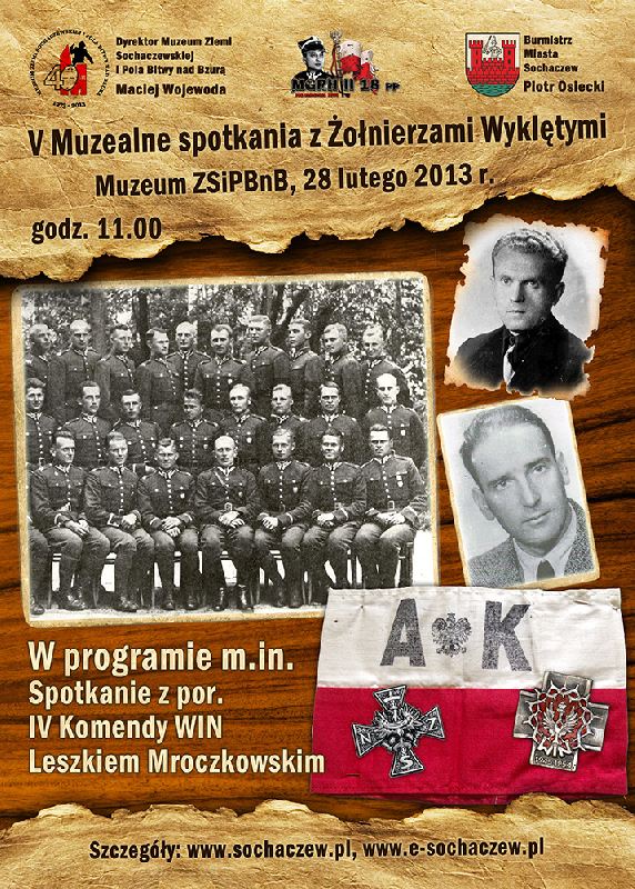 V Muzealne Spotkania z Żołnierzami Wyklętymi 28.02.2013 r.
