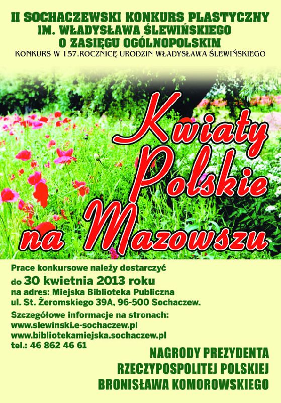 KWIATY POLSKIE NA MAZOWSZU