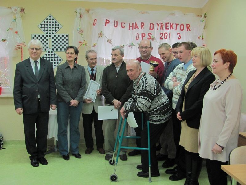 IV Rozgrywki Szachowe o Puchar Dyrektor DPS w Młodzieszynie