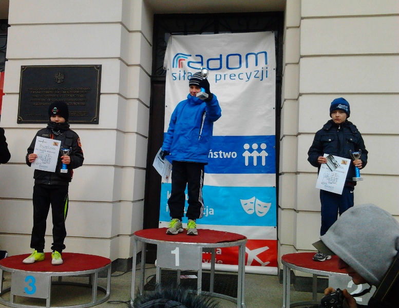 Dobry początek roku na biegach w Radomiu