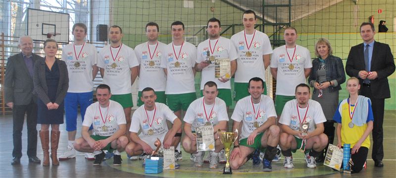 Drużyna ZSR CKU najlepsza w XIX edycji Amatorskiej Ligi Piłki Siatkowej