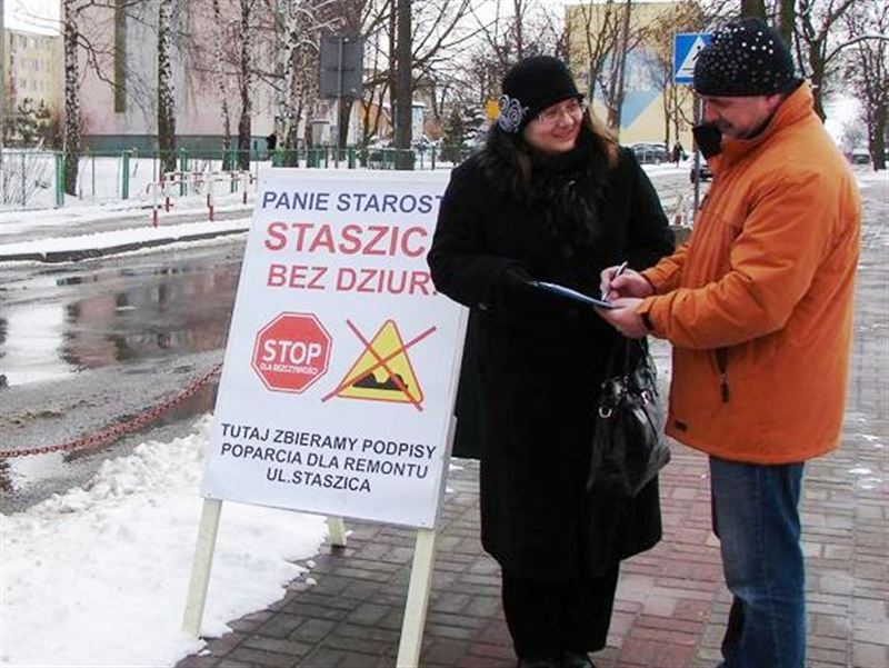 Miasto chce przejąć ul. Staszica na czas remontu
