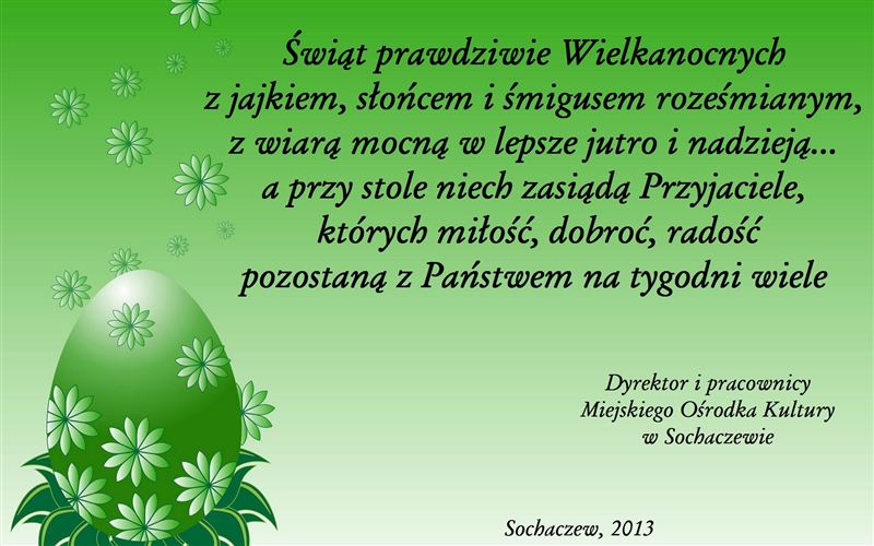 Życzymy Wszystkim...