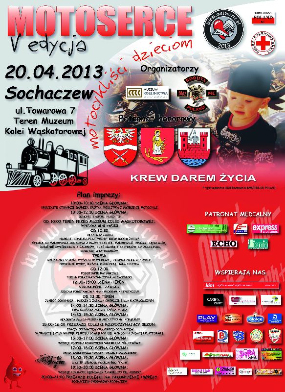 MOTOSERCE 2013 w sobotę 20 kwietnia!