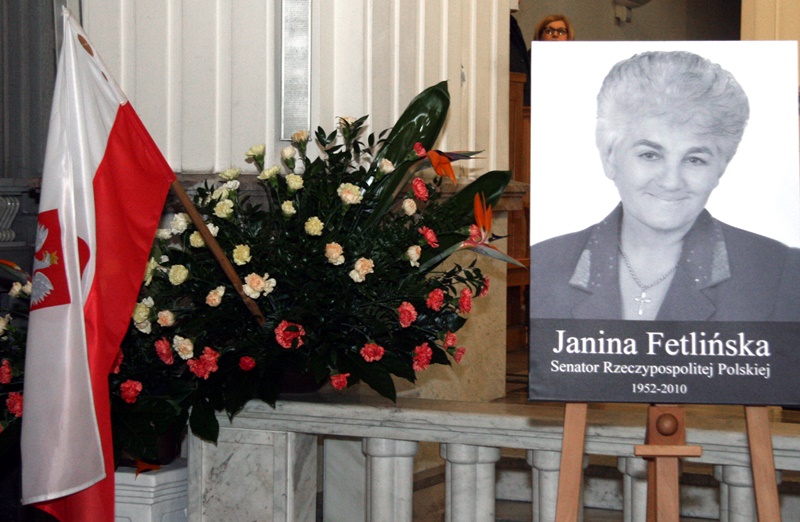 Upamiętniliśmy Senator Janinę Fetlińską
