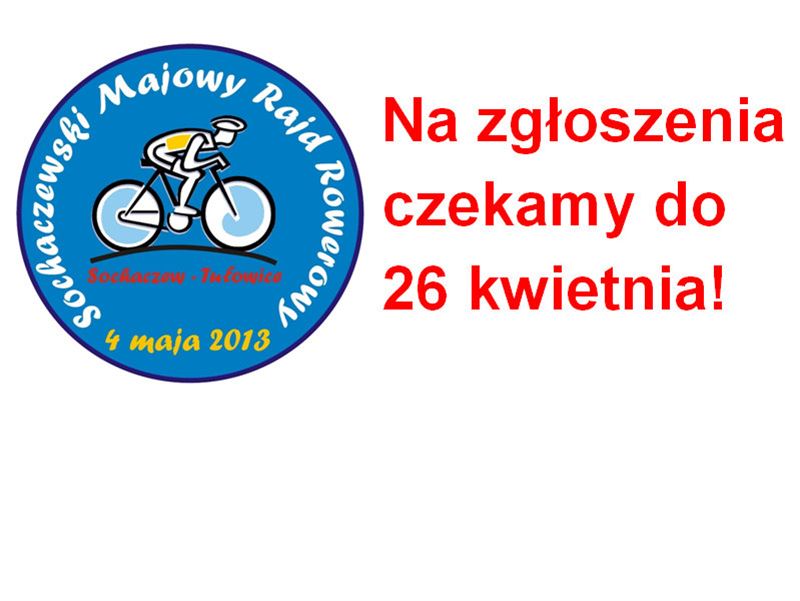 Zapisz się na Sochaczewski Majowy Rajd Rowerowy