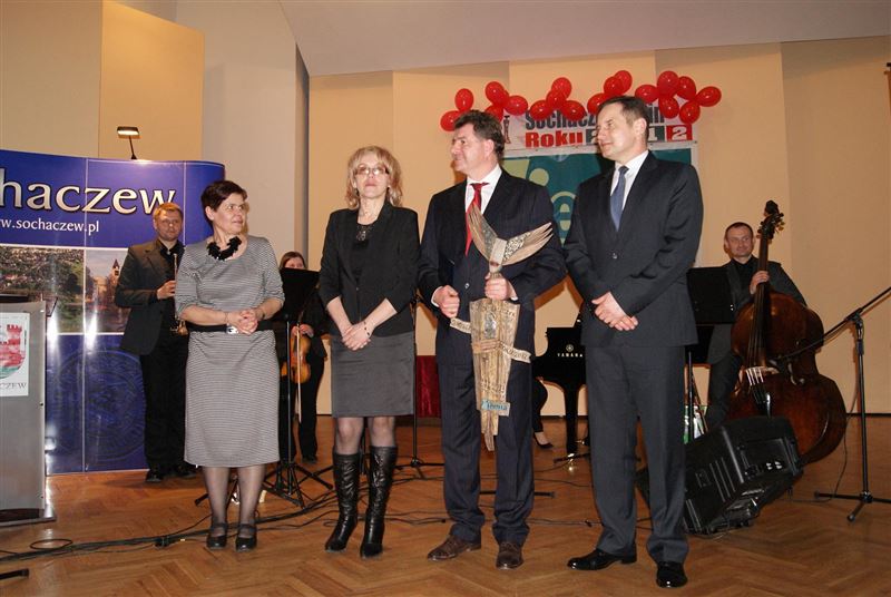 Wojciech Błaszczyk Sochaczewianinem Roku 2012