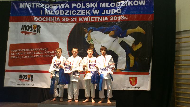 Przemysław Tomecki - brązowym medalistą Mistrzostw Polski - Bochnia 2013.