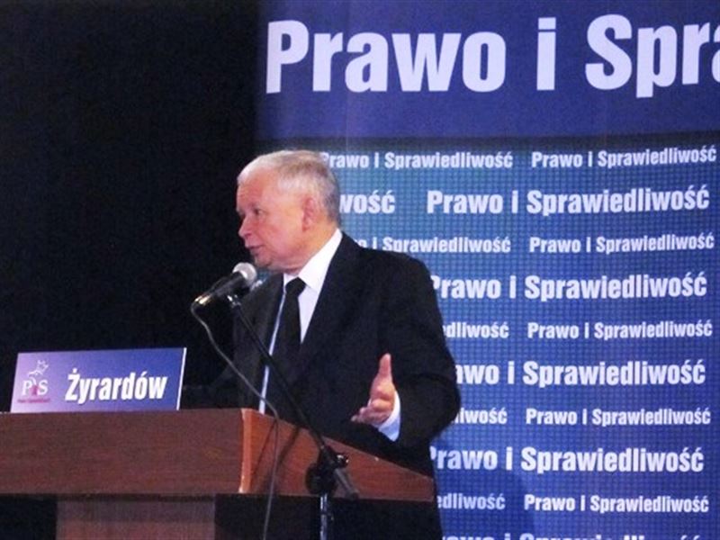 J. Kaczyński w Żyrardowie