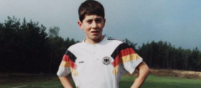 Robert Lewandowski na Biegach przełajowych w Kamionie