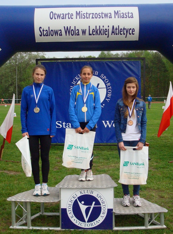 Sylwia Ciarka w formie - w Stalowej Woli trzecia na 600m