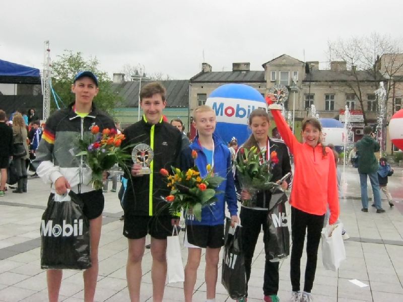 5 medali - Piaseczyńska Mila Konstytucyjna 3.05.2013