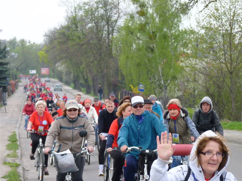 600 uczestników I majowego rajdu rowerowego!