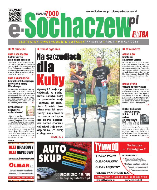 Gazeta „e-Sochaczew extra” – jest 5 numer