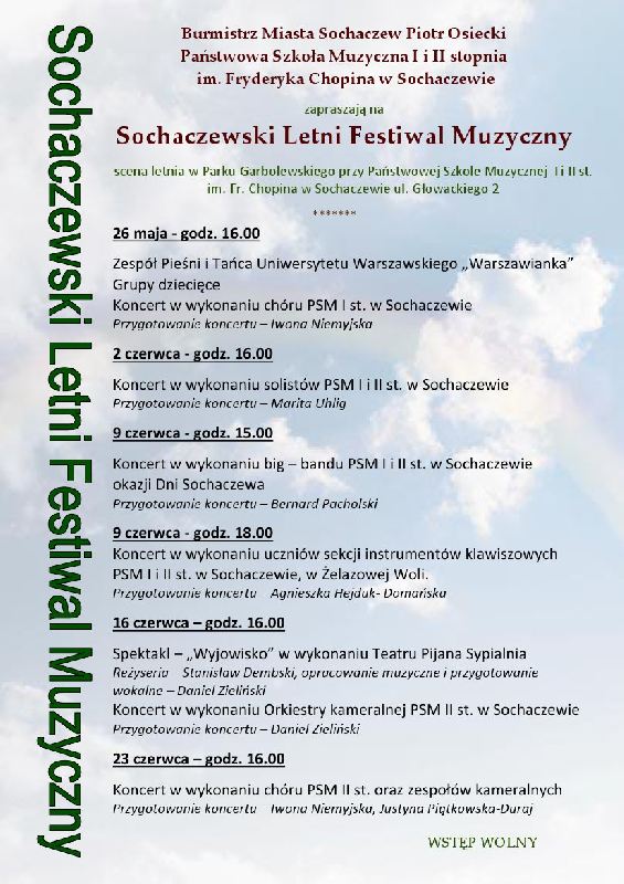 Sochaczewski Letni Festiwal Muzyczny