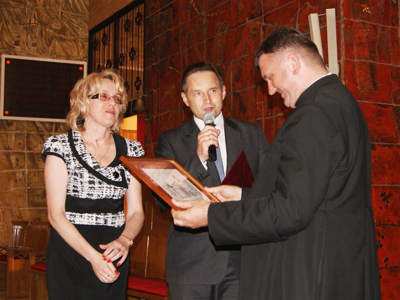 Gratulacje i podziękowania za 10 lat pracy