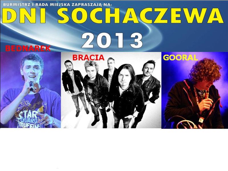 Program obchodów DNI SOCHACZEWA 2013