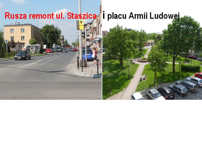 Startują przetargi na remont Staszica i przebudowę placu Armii Ludowej