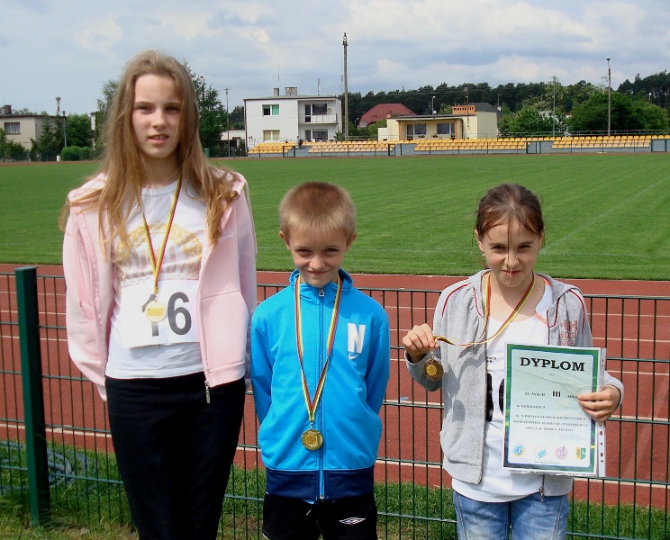 Trzy medale na Mistrzostwach woj. Kujawsko Pomorskiego w LA