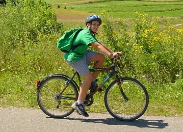 Rowerzyści na start