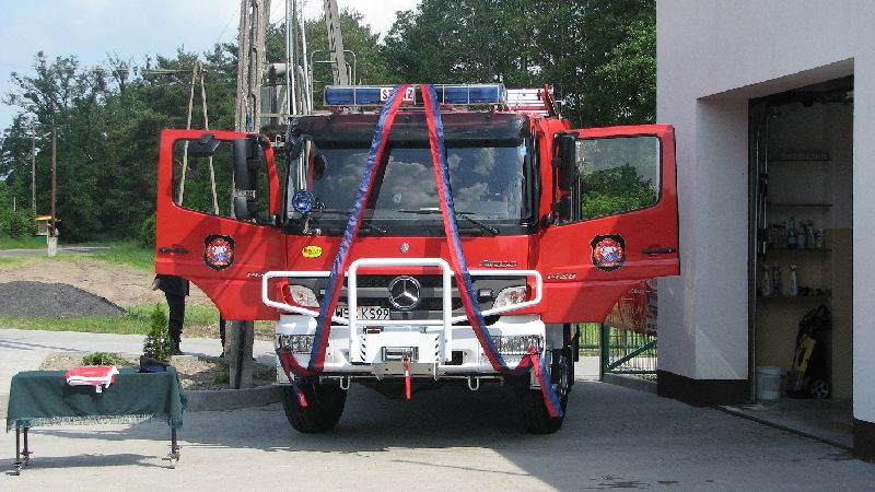 Nowy samochód strażacki – kolejna inwestycja w bezpieczeństwo