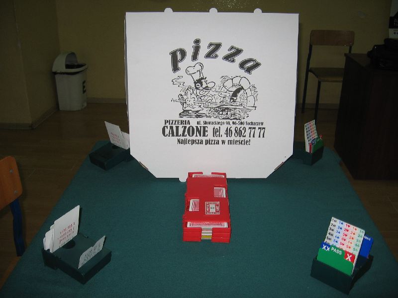 IV turniej brydża sportowego o pizzę CALZONE