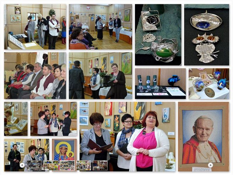 Klub Nauczyciela na wystawie w galerii MOST