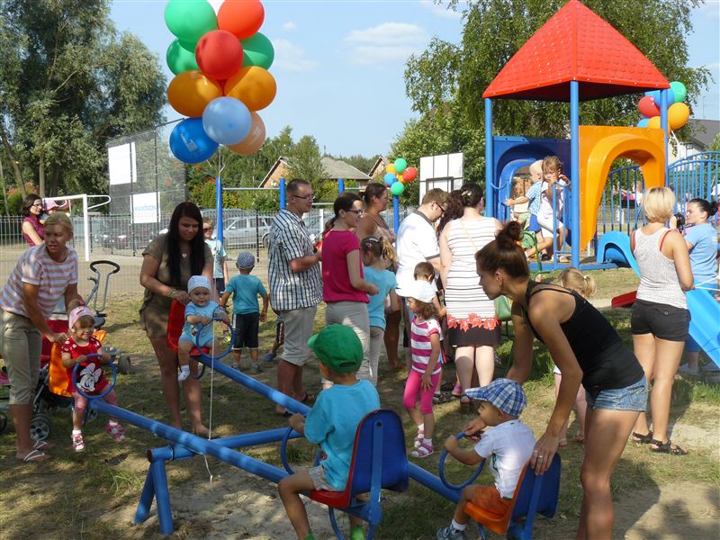Dzieciaki mają nowy plac