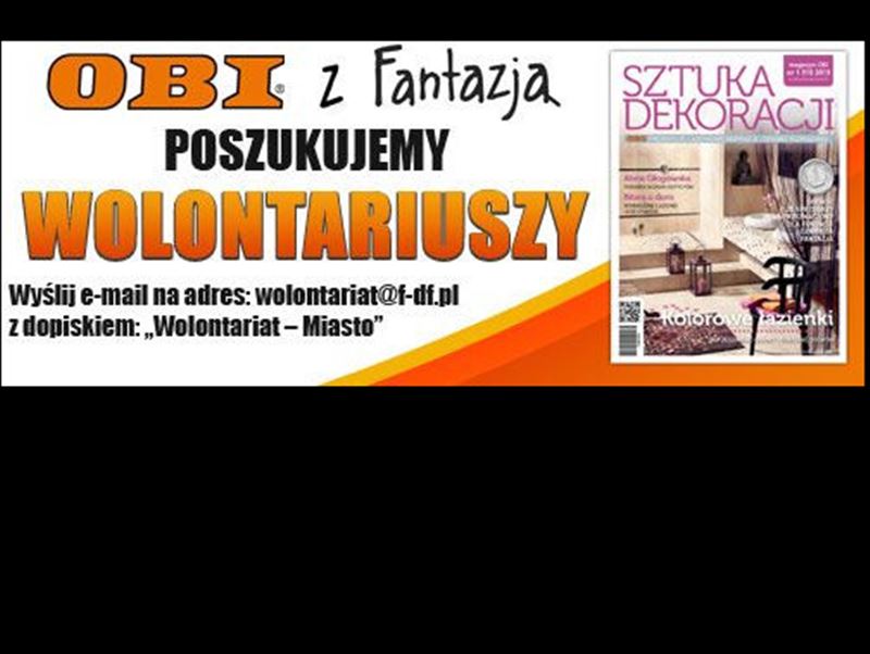 Fundacja Dziecięca Fantazja poszukuje Wolontariuszy