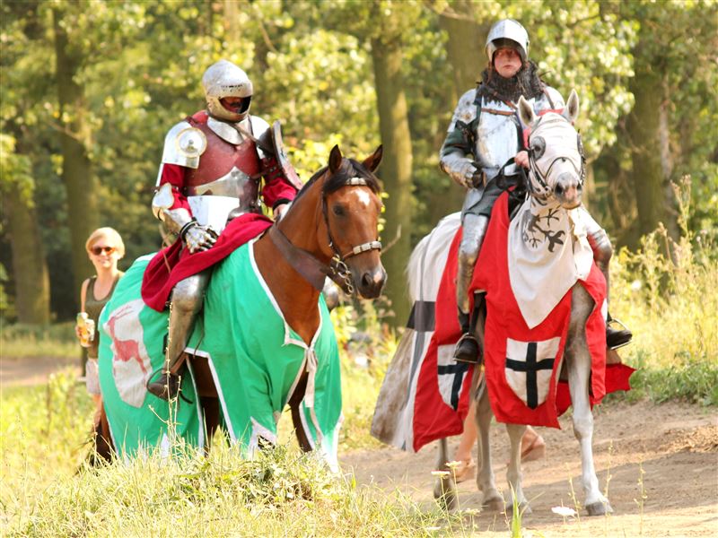 Żar nie przegonił rycerzy