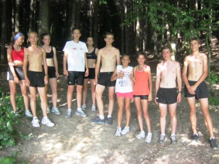 Obóz sportowy młodych Aktywnych - Sanok 2013r.