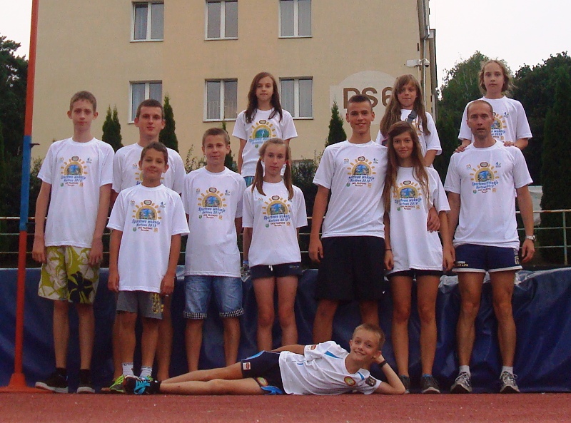 Letni obóz sportowy - Kortowo 2013