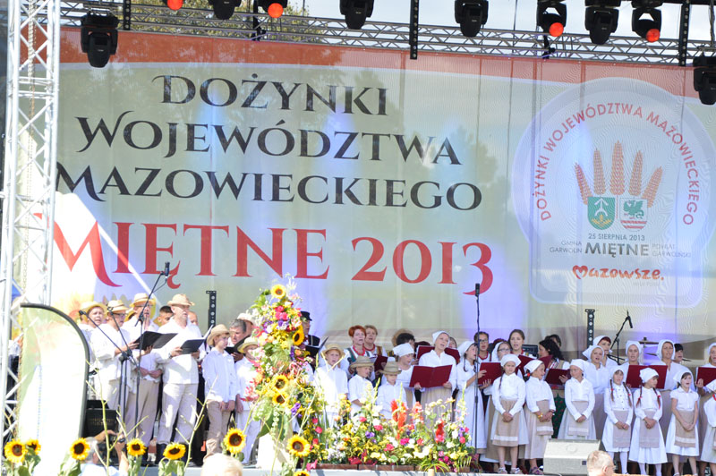 Powiat sochaczewski na dożynkach wojewódzkich - 26.08.2013
