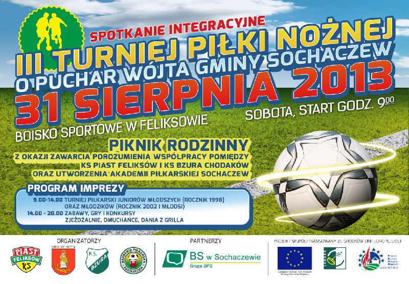 III Turniej Piłki Nożnej o Puchar Wójta Gminy Sochaczew