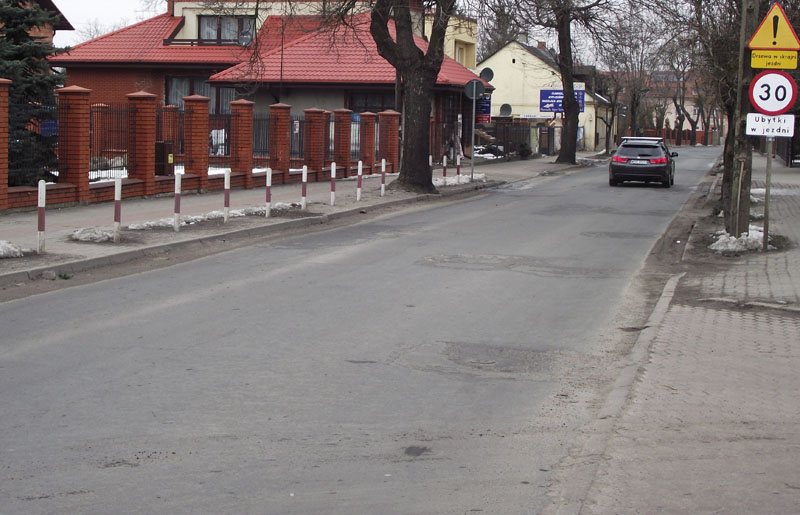 Powiat planuje wyremontować Staszica na całym odcinku